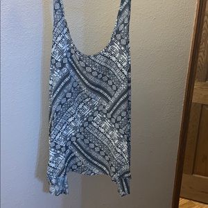 Fun print tank top